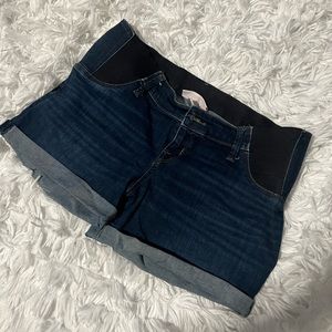 Isabel Maternity MIDI Jean Short